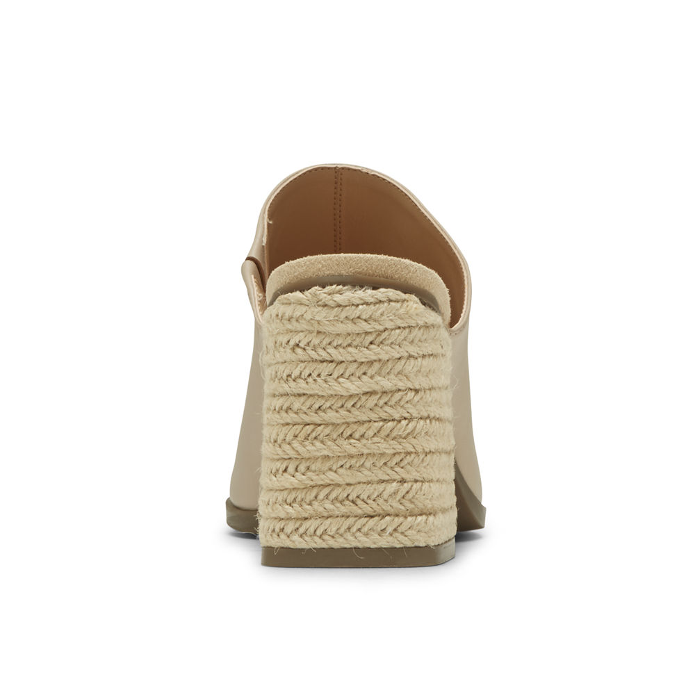 Rockport Slides For Womens Beige - Total Motion Amara - GK9618032